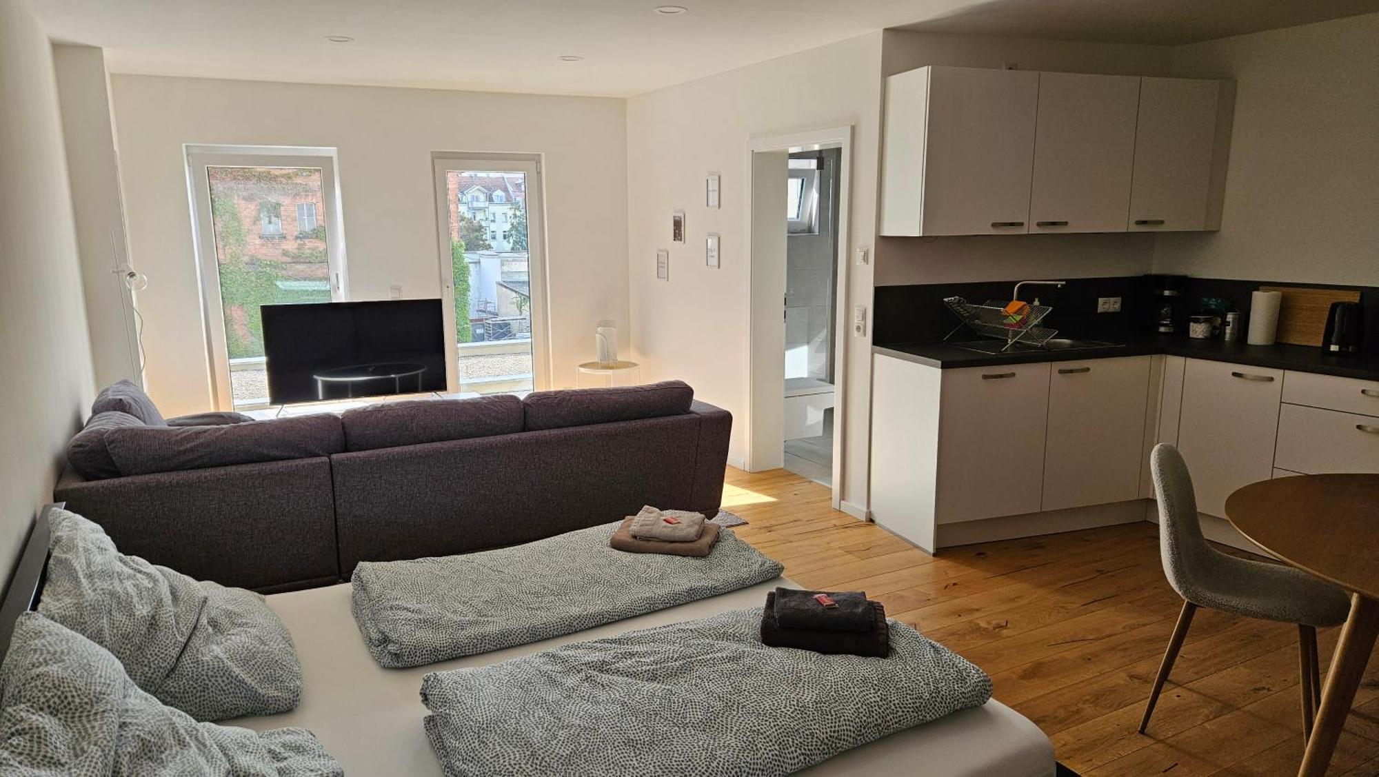 Apartment Ku28 Two Bamberg - Ruhig In Zentraler Lage Mit Parkplatz Dış mekan fotoğraf